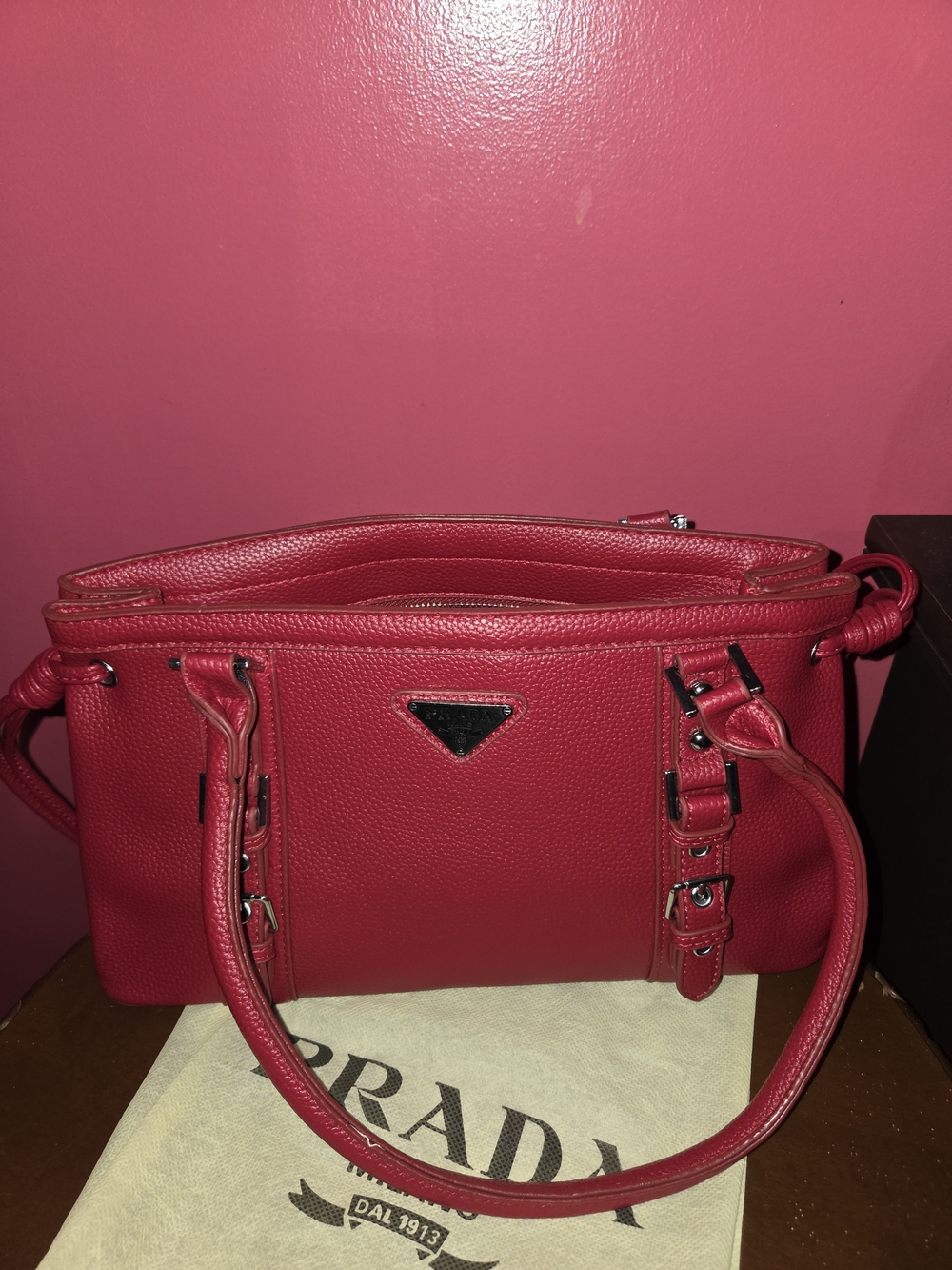 New Red Shoulder Bag